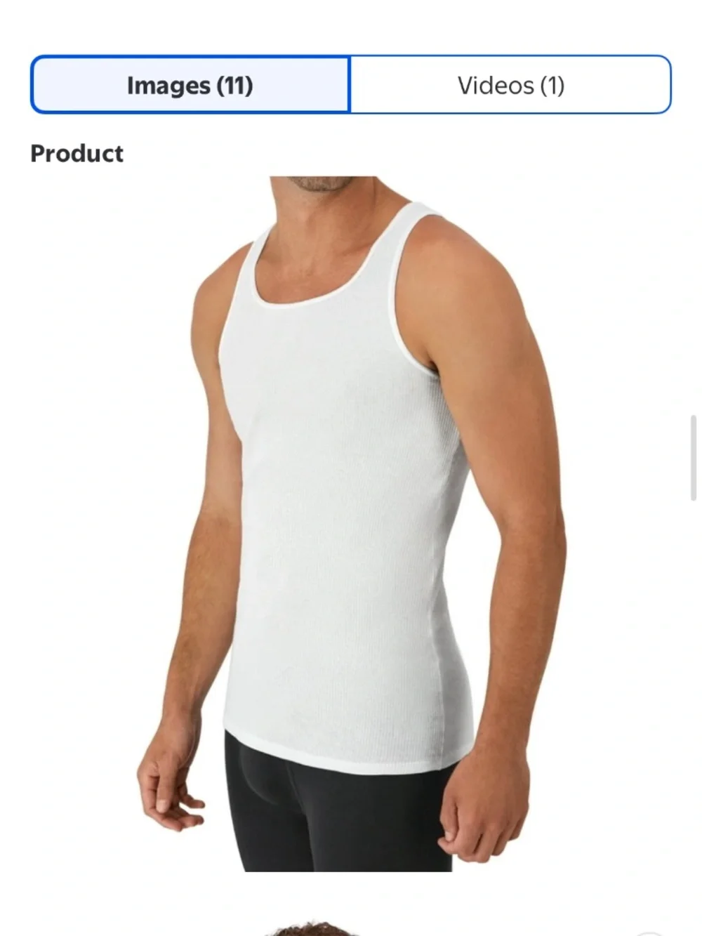 Hanes 6 pack tank tops size small or medium